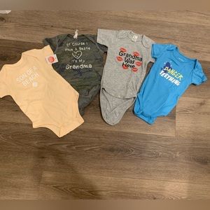3-6 months onesie bundle.